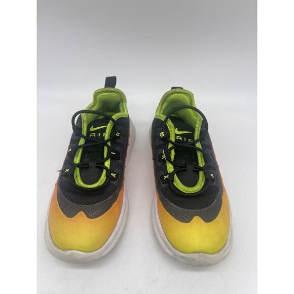 Nike Kids Air Max Axis LU2 Black Volt Orange Slip- On Shoe Size 10C - Picture 5 of 10